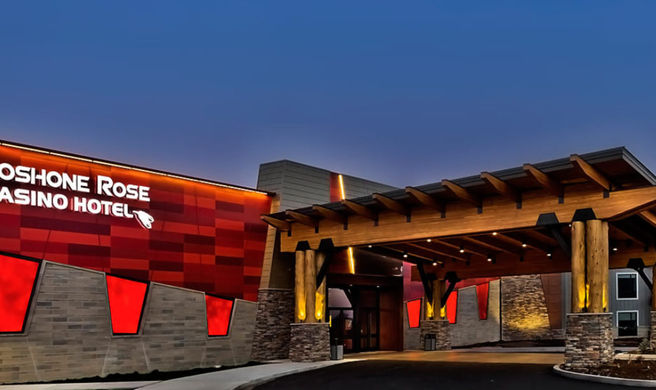 Shoshone Rose Casino & Hotel Exterior