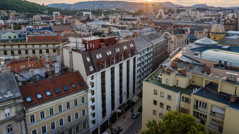 <b>Danubius Hotel Erzsebet City Center Exterior</b>. Images powered by <a href="https://www.leonardoworldwide.com/" title="Leonardo Worldwide" target="_blank">Leonardo</a>.