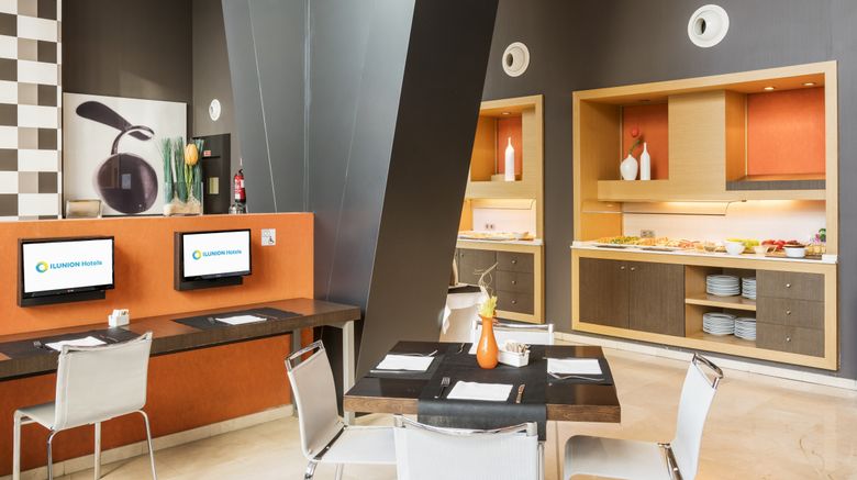 <b>Hotel Ilunion Aqua 3 Restaurant</b>. Images powered by <a href="https://www.leonardoworldwide.com/" title="Leonardo Worldwide" target="_blank">Leonardo</a>.