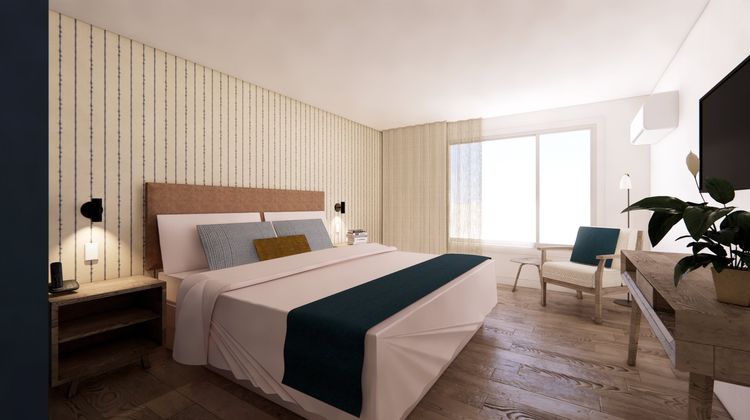 Sea Harbor Hotel Room