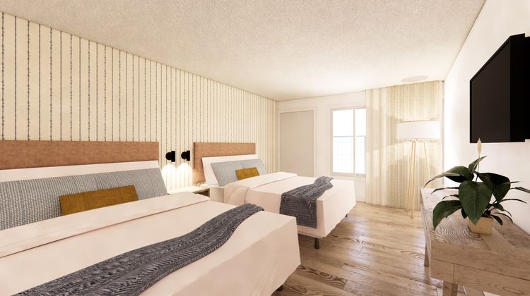 Sea Harbor Hotel Room