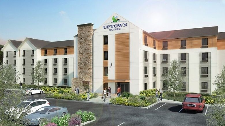 UpTown Suites Concord Exterior. Images powered by <a href="https://www.leonardoworldwide.com" target="_blank" rel="noopener">Leonardo</a>.
