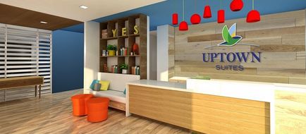 UpTown Suites Concord Lobby
