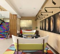 The Moonrise Hotel Lobby