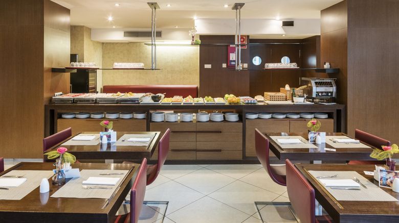 <b>Hotel Ilunion Auditori Restaurant</b>. Images powered by <a href="https://www.leonardoworldwide.com/" title="Leonardo Worldwide" target="_blank">Leonardo</a>.