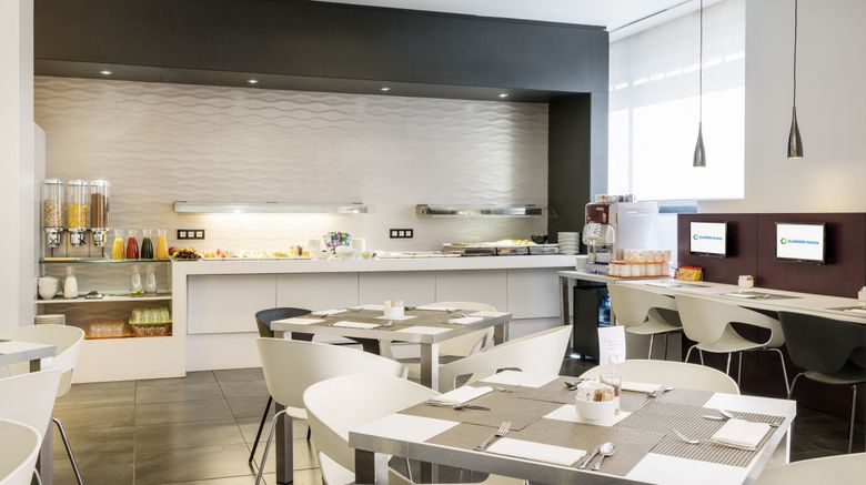 <b>Hotel Ilunion Romareda Restaurant</b>. Images powered by <a href="https://www.leonardoworldwide.com/" title="Leonardo Worldwide" target="_blank">Leonardo</a>.