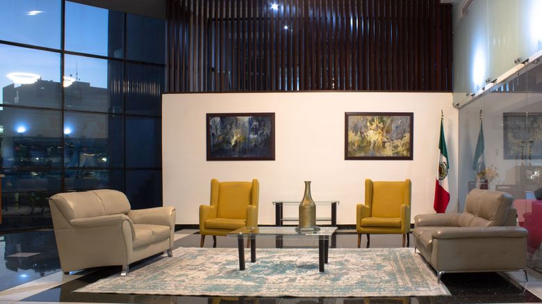 <b>Holiday Inn Queretaro Zona Diamante Lobby</b>. Images powered by <a href="https://www.leonardoworldwide.com/" title="Leonardo Worldwide" target="_blank">Leonardo</a>.