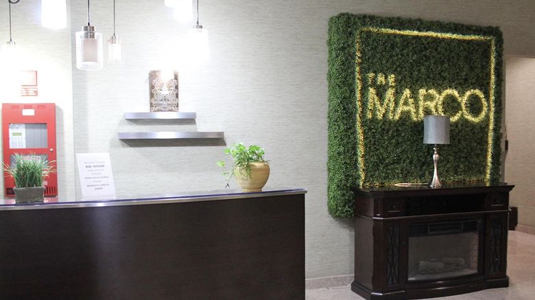 <b>Marco LaGuardia Hotel & Suites Lobby</b>. Images powered by <a href="https://www.leonardoworldwide.com/" title="Leonardo Worldwide" target="_blank">Leonardo</a>.