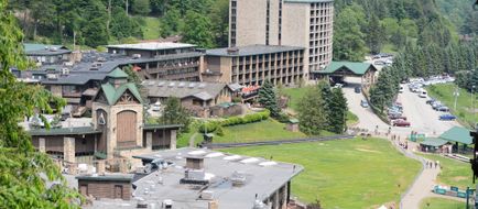 Slopeside Hotel at Seven Springs Resort Exterior