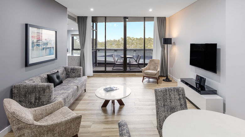<b>Meriton Suites Church Street, Parramatta Suite</b>. Images powered by <a href="https://www.leonardoworldwide.com/" title="Leonardo Worldwide" target="_blank">Leonardo</a>.