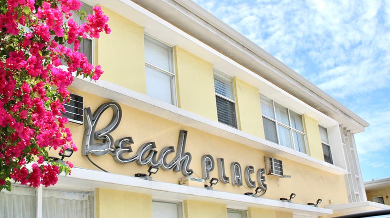 <b>Beach Place Hotel Exterior</b>. Images powered by <a href="https://www.leonardoworldwide.com/" title="Leonardo Worldwide" target="_blank">Leonardo</a>.
