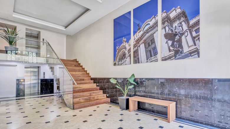 <b>One Ciudad de Mexico Alameda Hotel Lobby</b>. Images powered by <a href="https://www.leonardoworldwide.com/" title="Leonardo Worldwide" target="_blank">Leonardo</a>.