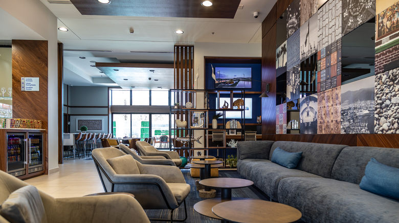<b>Holiday Inn Express/Stes Ensenada Centro Lobby</b>. Images powered by <a href="https://www.leonardoworldwide.com/" title="Leonardo Worldwide" target="_blank">Leonardo</a>.