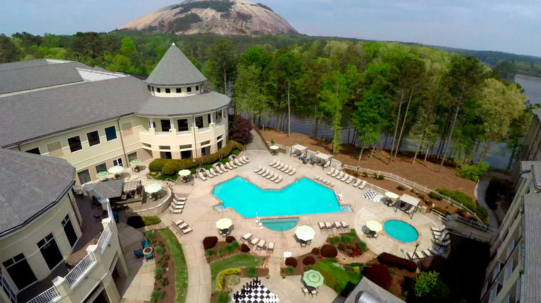 <b>Atlanta Evergreen Lakeside Resort Pool</b>. Images powered by <a href="https://www.leonardoworldwide.com/" title="Leonardo Worldwide" target="_blank">Leonardo</a>.