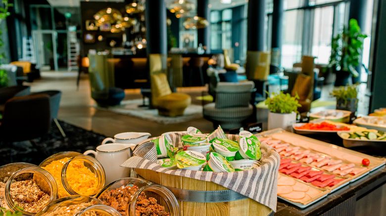 <b>Motel One Cologne-Messe Restaurant</b>. Images powered by <a href="https://www.leonardoworldwide.com/" title="Leonardo Worldwide" target="_blank">Leonardo</a>.