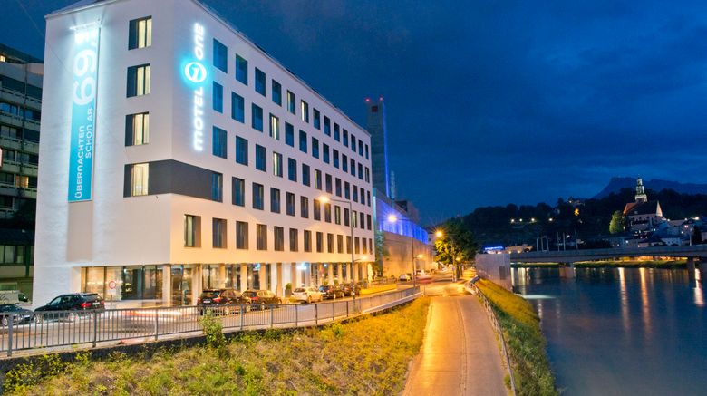<b>Motel One Salzburg Mirabell Exterior</b>. Images powered by <a href="https://www.leonardoworldwide.com/" title="Leonardo Worldwide" target="_blank">Leonardo</a>.