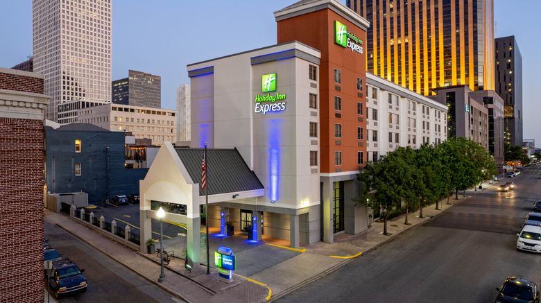 <b>Holiday Inn Express New Orleans Downtown Exterior</b>. Images powered by <a href="https://www.leonardoworldwide.com/" title="Leonardo Worldwide" target="_blank">Leonardo</a>.