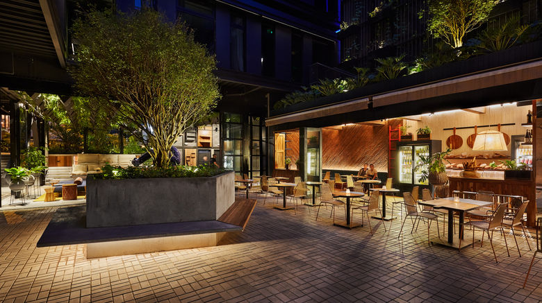 <b>The Click Clack Hotel Medellin Restaurant</b>. Images powered by <a href="https://www.leonardoworldwide.com/" title="Leonardo Worldwide" target="_blank">Leonardo</a>.