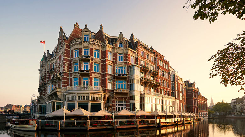 De LEurope Exterior. Images powered by <a href=https://www.travelweekly.com/Hotels/Amsterdam/