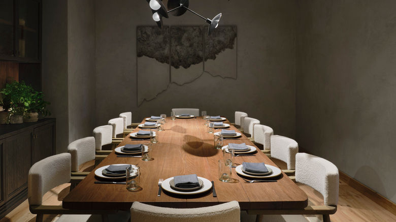 <b>1 Hotel San Francisco Restaurant</b>. Images powered by <a href="https://www.leonardoworldwide.com/" title="Leonardo Worldwide" target="_blank">Leonardo</a>.