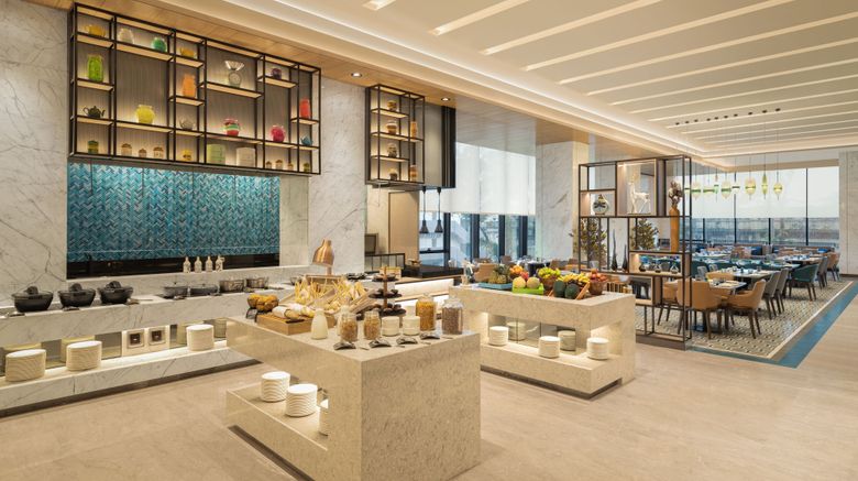 <b>Fairfield Marriott Mumbai Intl Airport Restaurant</b>. Images powered by <a href="https://www.leonardoworldwide.com/" title="Leonardo Worldwide" target="_blank">Leonardo</a>.