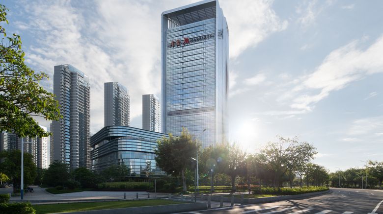 Guangzhou Marriott Hotel Nansha Exterior. Images powered by <a href="https://www.leonardoworldwide.com" target="_blank" rel="noopener">Leonardo</a>.