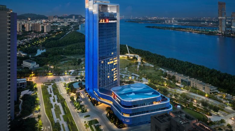 <b>Guangzhou Marriott Hotel Nansha Exterior</b>. Images powered by <a href="https://www.leonardoworldwide.com/" title="Leonardo Worldwide" target="_blank">Leonardo</a>.