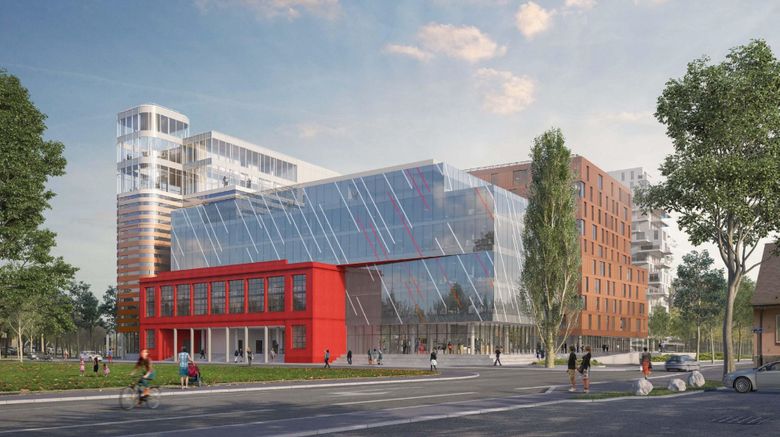 <b>AC Hotel Strasbourg Exterior</b>. Images powered by <a href="https://www.leonardoworldwide.com/" title="Leonardo Worldwide" target="_blank">Leonardo</a>.