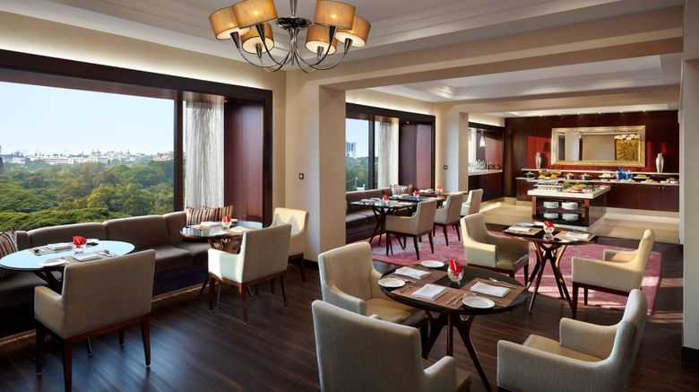 <b>JW Marriott Hotel Bengaluru Lobby</b>. Images powered by <a href=https://www.travelagewest.com/Hotels/Bengaluru-India/