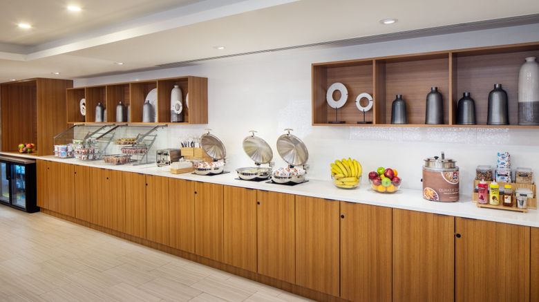 <b>SpringHill Suites JFK Airport/Jamaica Restaurant</b>. Images powered by <a href="https://www.leonardoworldwide.com/" title="Leonardo Worldwide" target="_blank">Leonardo</a>.