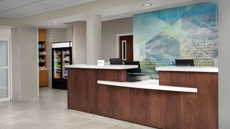 <b>SpringHill Suites Boise ParkCenter Lobby</b>. Images powered by <a href="https://www.leonardoworldwide.com/" title="Leonardo Worldwide" target="_blank">Leonardo</a>.