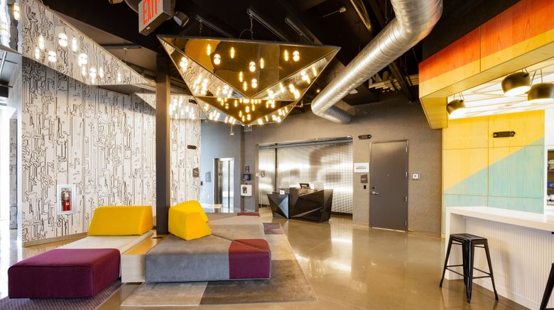 <b>aloft Austin Airport Lobby</b>. Images powered by <a href="https://www.leonardoworldwide.com/" title="Leonardo Worldwide" target="_blank">Leonardo</a>.
