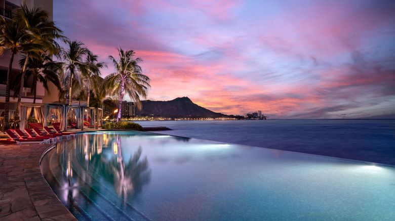 Sheraton Waikiki Beach Resort Exterior. Images powered by <a href="https://www.leonardoworldwide.com" target="_blank" rel="noopener">Leonardo</a>.