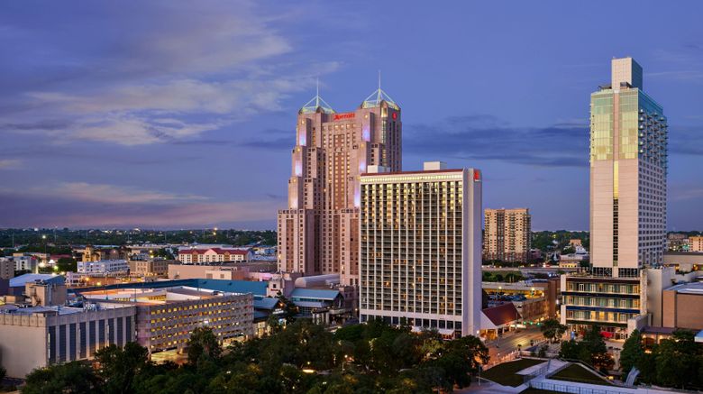 <b>San Antonio Marriott Riverwalk Exterior</b>. Images powered by <a href="https://www.leonardoworldwide.com/" title="Leonardo Worldwide" target="_blank">Leonardo</a>.