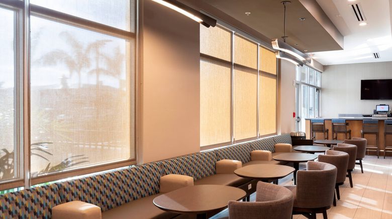 <b>SpringHill Suites Cape Canaveral Lobby</b>. Images powered by <a href="https://www.leonardoworldwide.com/" title="Leonardo Worldwide" target="_blank">Leonardo</a>.