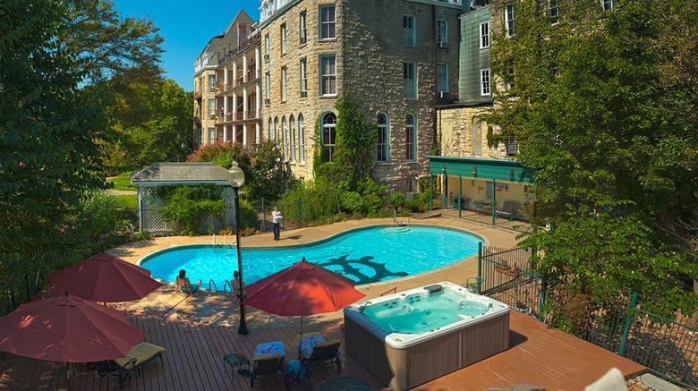 <b>1886 Crescent Hotel & Spa Pool</b>. Images powered by <a href=https://www.travelagewest.com/Hotels/Eureka-Springs-AR/