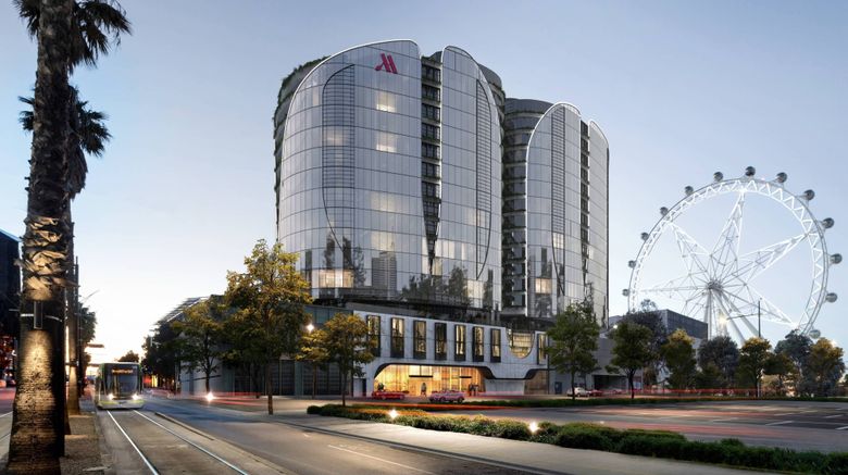 <b>Melbourne Marriott Hotel Docklands Exterior</b>. Images powered by <a href="https://www.leonardoworldwide.com/" title="Leonardo Worldwide" target="_blank">Leonardo</a>.
