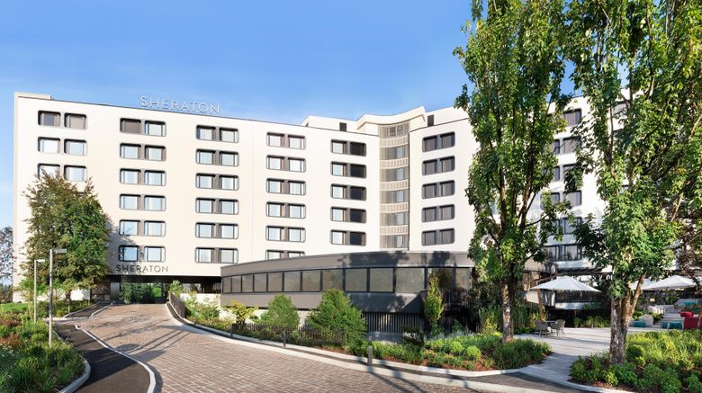 Sheraton Milan San Siro Exterior. Images powered by <a href="https://www.leonardoworldwide.com" target="_blank" rel="noopener">Leonardo</a>.