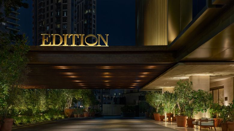 <b>The Dubai EDITION Exterior</b>. Images powered by <a href="https://www.leonardoworldwide.com/" title="Leonardo Worldwide" target="_blank">Leonardo</a>.