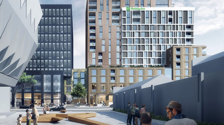 <b>Holiday Inn Suites Geelong Exterior</b>. Images powered by <a href="https://www.leonardoworldwide.com/" title="Leonardo Worldwide" target="_blank">Leonardo</a>.