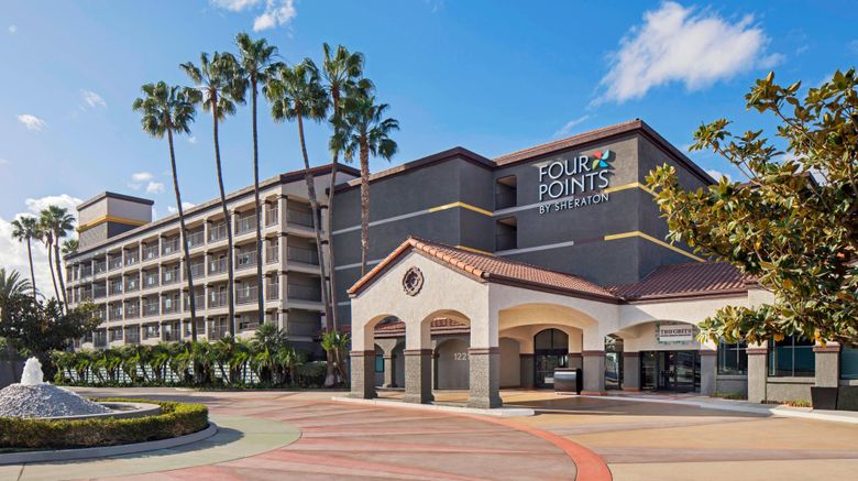 <b>Four Points by Sheraton Anaheim Exterior</b>. Images powered by <a href="https://www.leonardoworldwide.com/" title="Leonardo Worldwide" target="_blank">Leonardo</a>.
