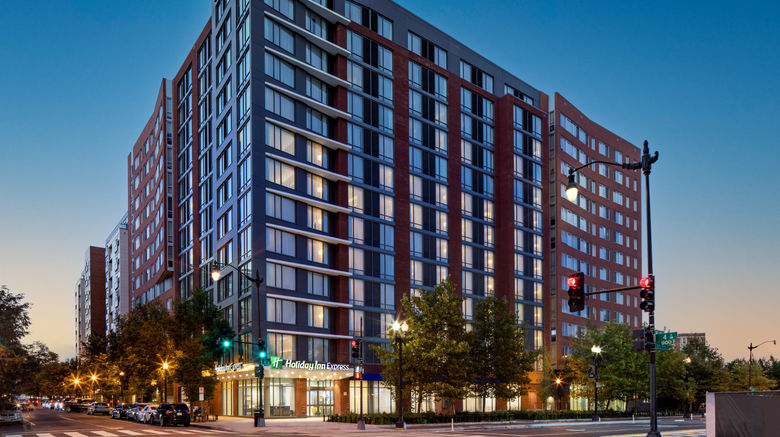 Holiday Inn Express Downtown Exterior. Images powered by <a href="https://www.leonardoworldwide.com" target="_blank" rel="noopener">Leonardo</a>.