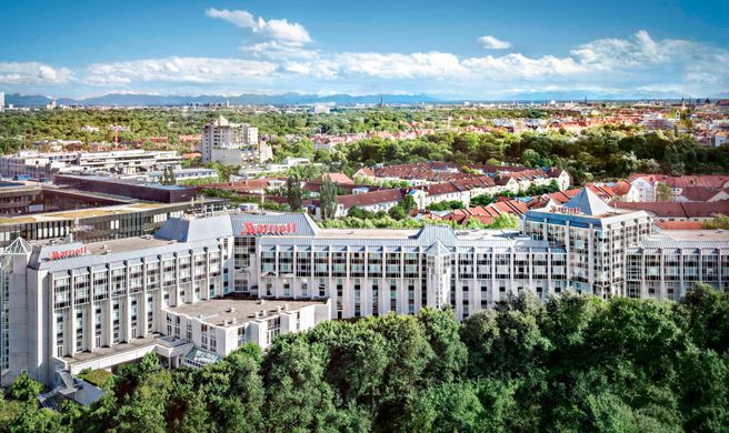 Munich Marriott Hotel Exterior
