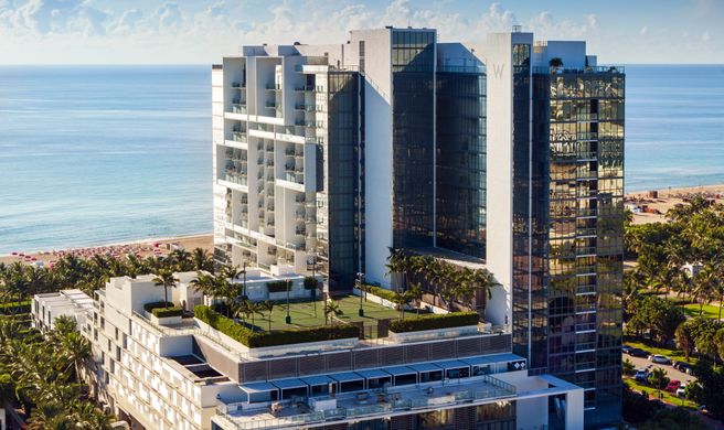 W South Beach Exterior