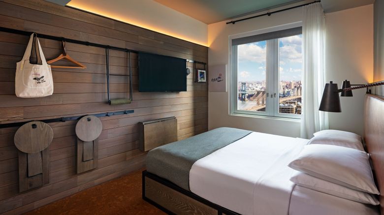 <b>Moxy NYC Downtown Room</b>. Images powered by <a href="https://www.leonardoworldwide.com/" title="Leonardo Worldwide" target="_blank">Leonardo</a>.