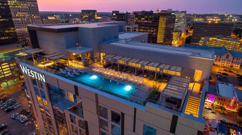 The Westin Austin Downtown Exterior. Images powered by <a href="https://www.leonardoworldwide.com" target="_blank" rel="noopener">Leonardo</a>.