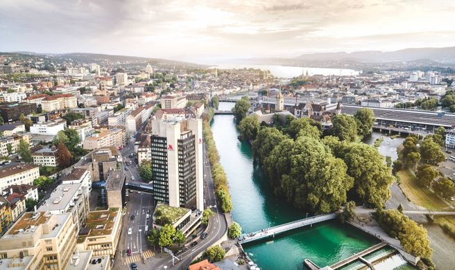 Zurich Marriott Hotel Exterior