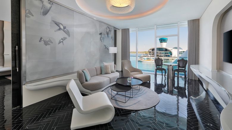 <b>W Abu Dhabi-Yas Island Suite</b>. Images powered by <a href="https://www.leonardoworldwide.com/" title="Leonardo Worldwide" target="_blank">Leonardo</a>.