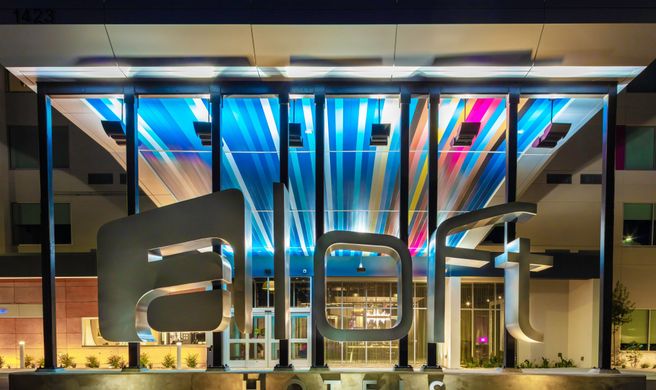 Aloft Savannah Airport Exterior