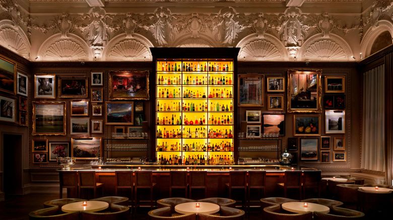 <b>The London EDITION Restaurant</b>. Images powered by <a href=https://www.travelagewest.com/Hotels/London/